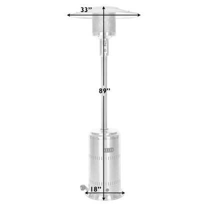 Performance Series LPG Patio Heater in Stainless Steel | 01775