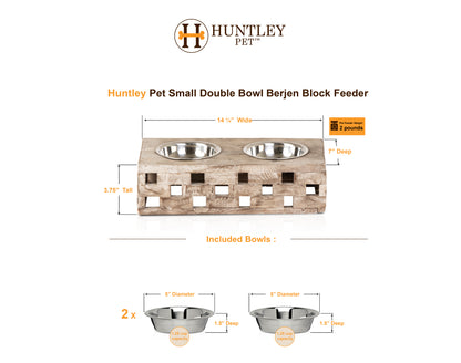 Huntley Pet Berjen Block Feeder, Small | 02144