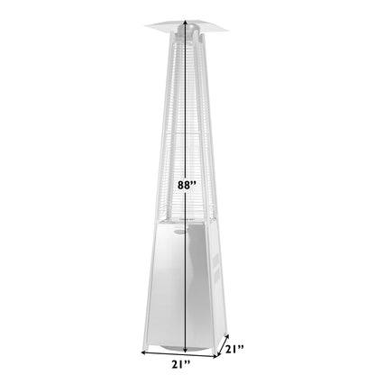 Stainless Steel Pyramid Flame Heater | 60523