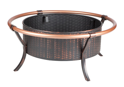 Copper Rail Fire Pit | 60859