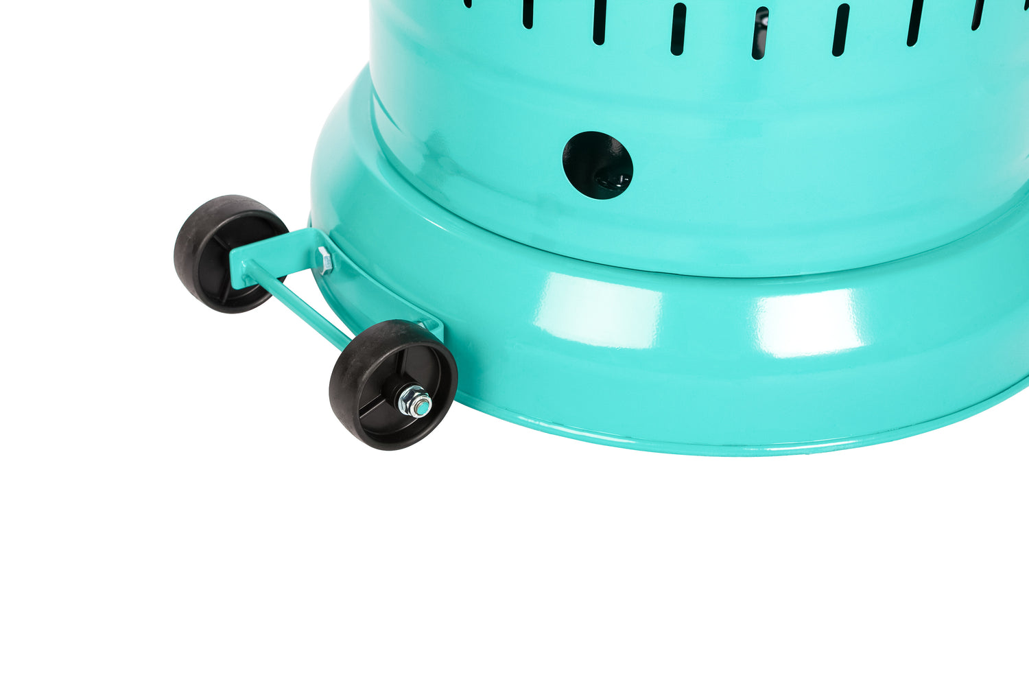 Aqua Blue Powder Coated Patio Heater | 61130