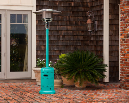 Aqua Blue Powder Coated Patio Heater | 61130