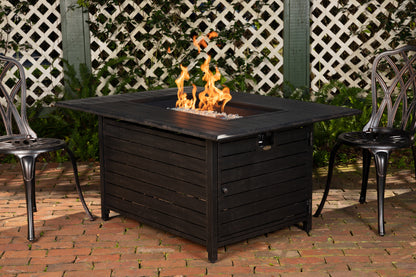 Longmont Aluminum Rectangular LPG Fire Pit | 61898