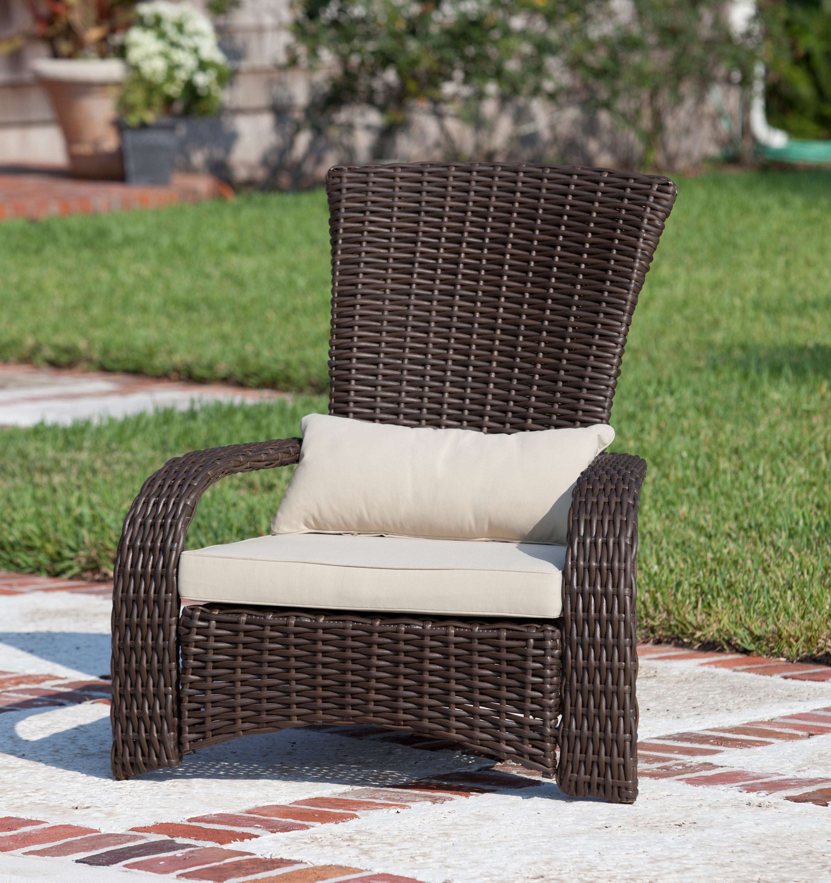 Deluxe Coconino Wicker Chair | 62172