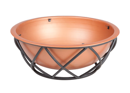 Barzelonia Round Copper Look Fire Pit | 62241