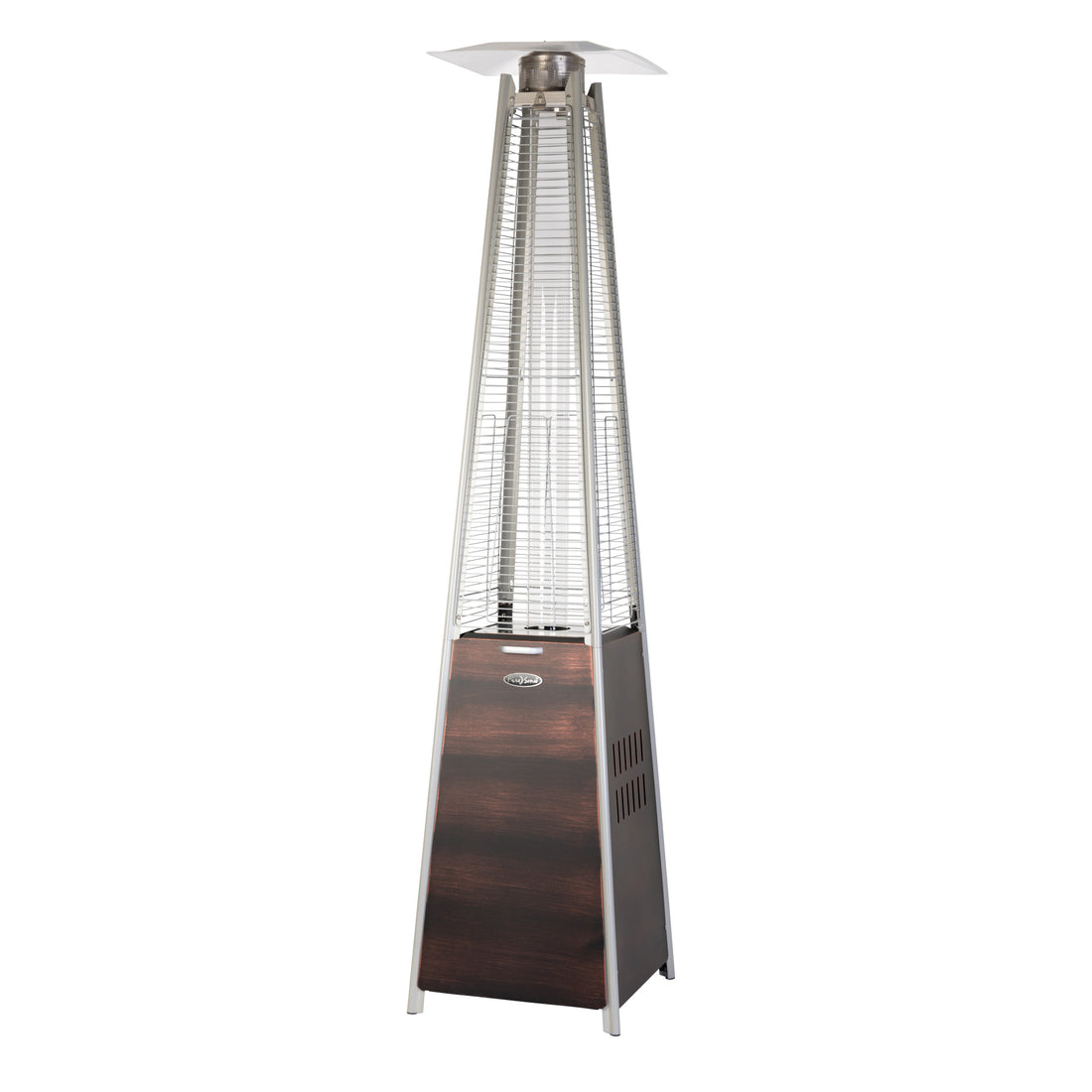 Coronado Brushed Bronze Pyramid Flame Patio Heater | 62263