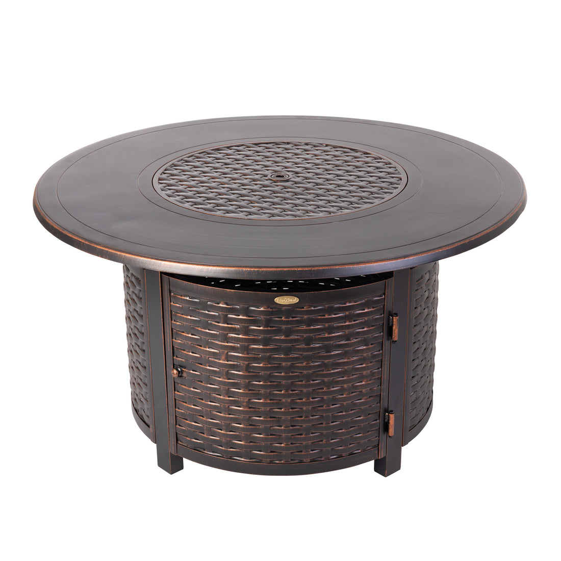 Florence Woven Aluminum LPG Fire Pit | 62373