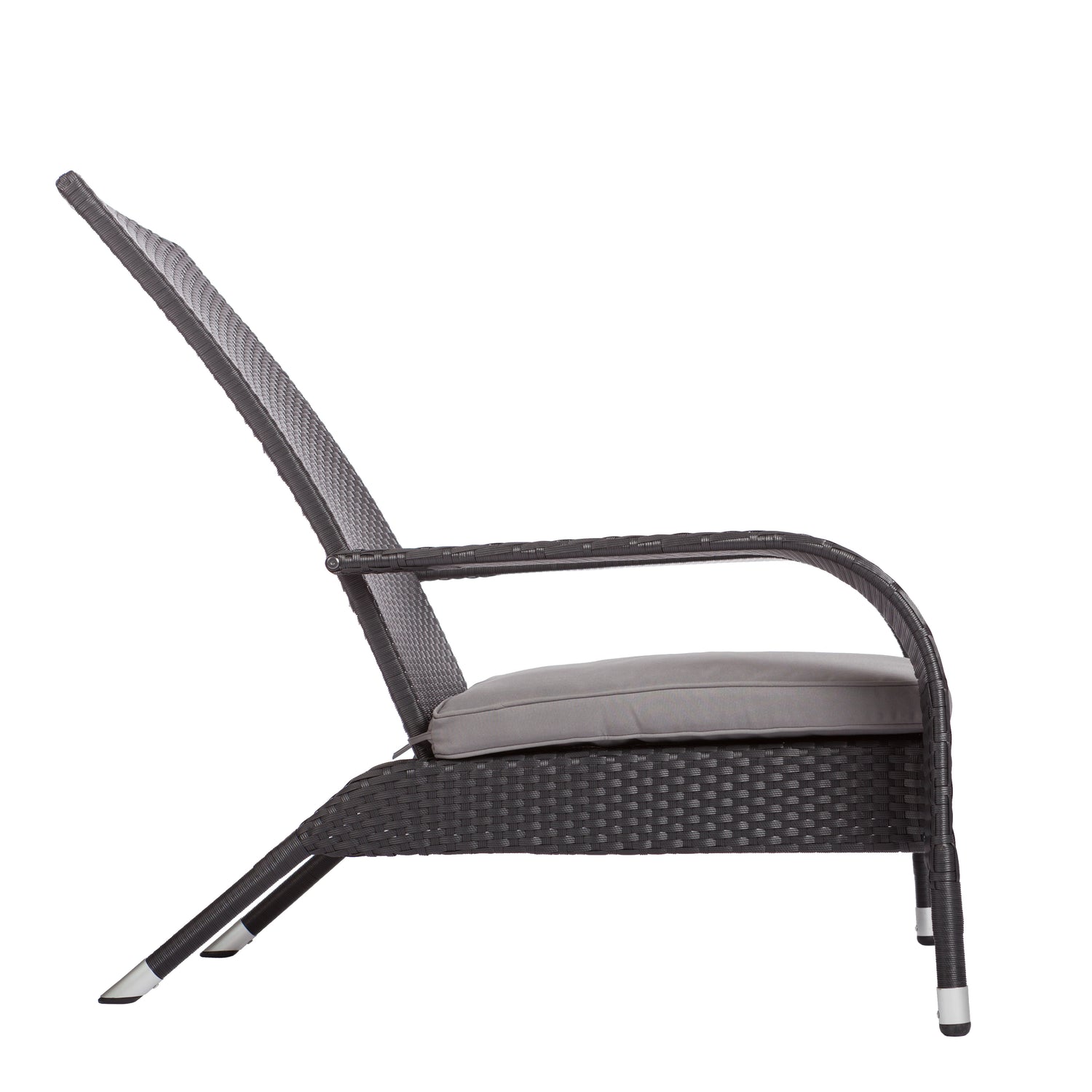 Black Coconino Wicker Chair | 62430