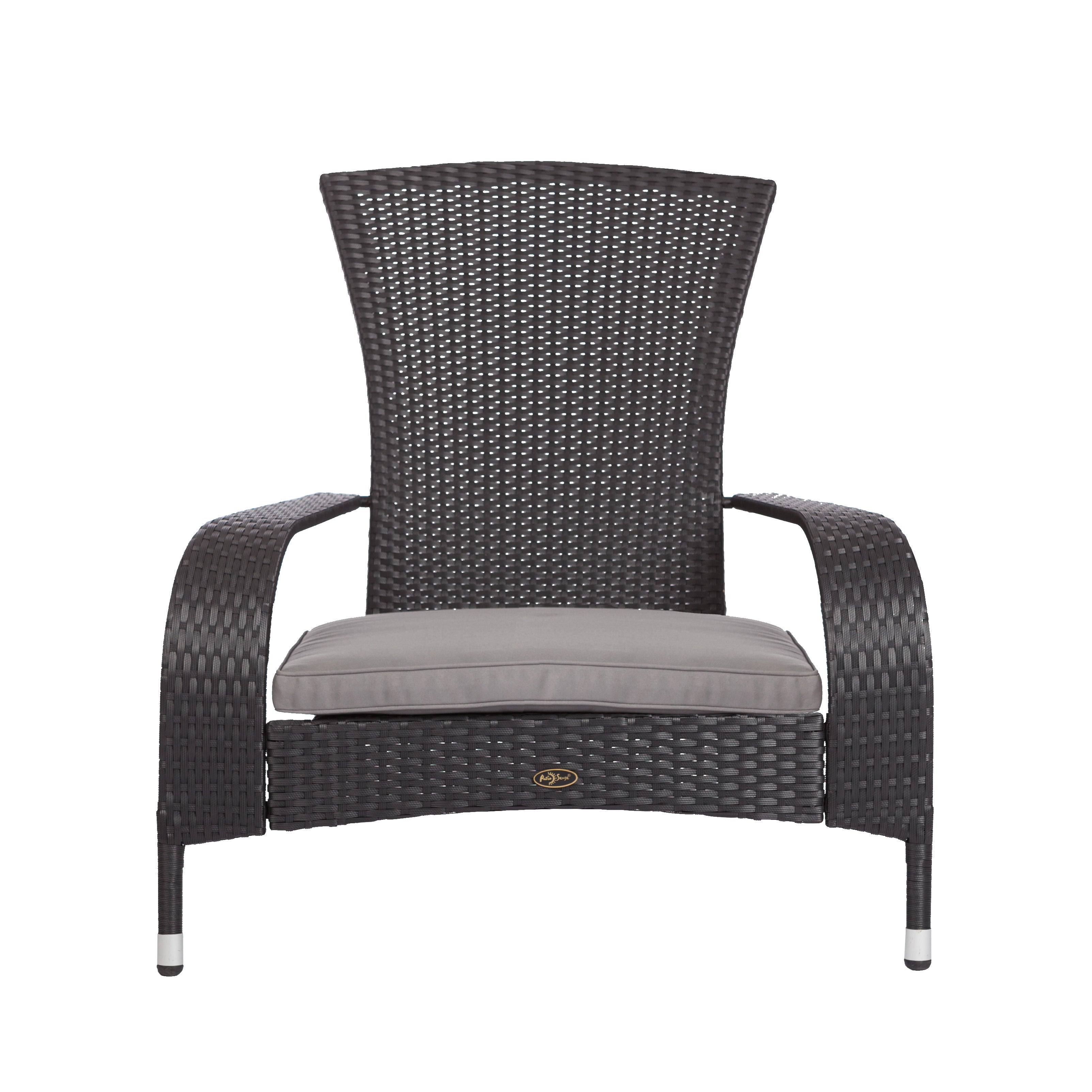 Black Coconino Wicker Chair | 62430