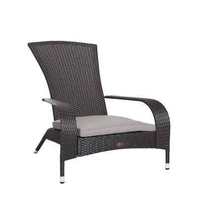 Black Coconino Wicker Chair | 62430