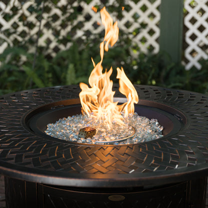 Verona Aluminum Round LPG Fire Pit | 62695