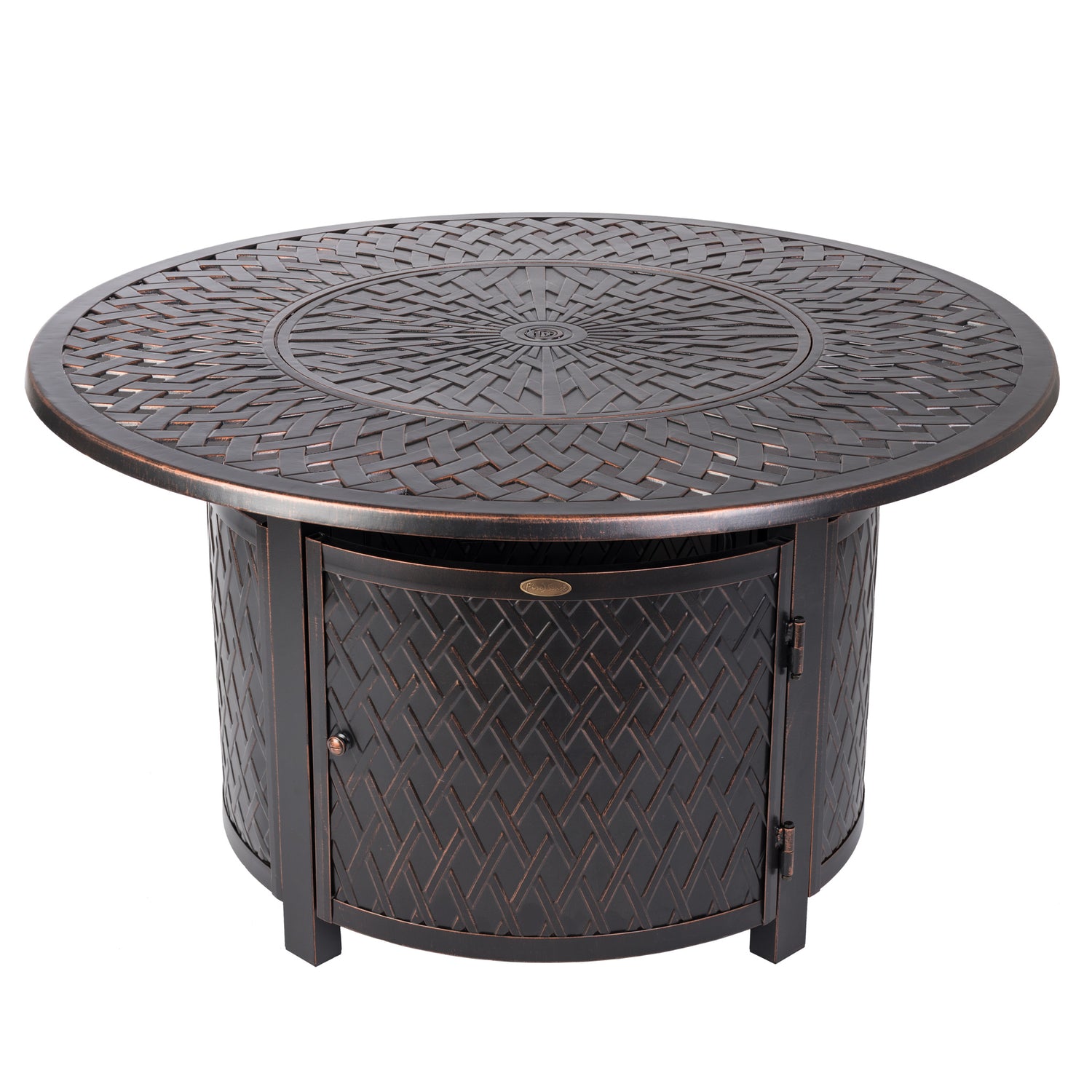 Verona Aluminum Round LPG Fire Pit | 62695