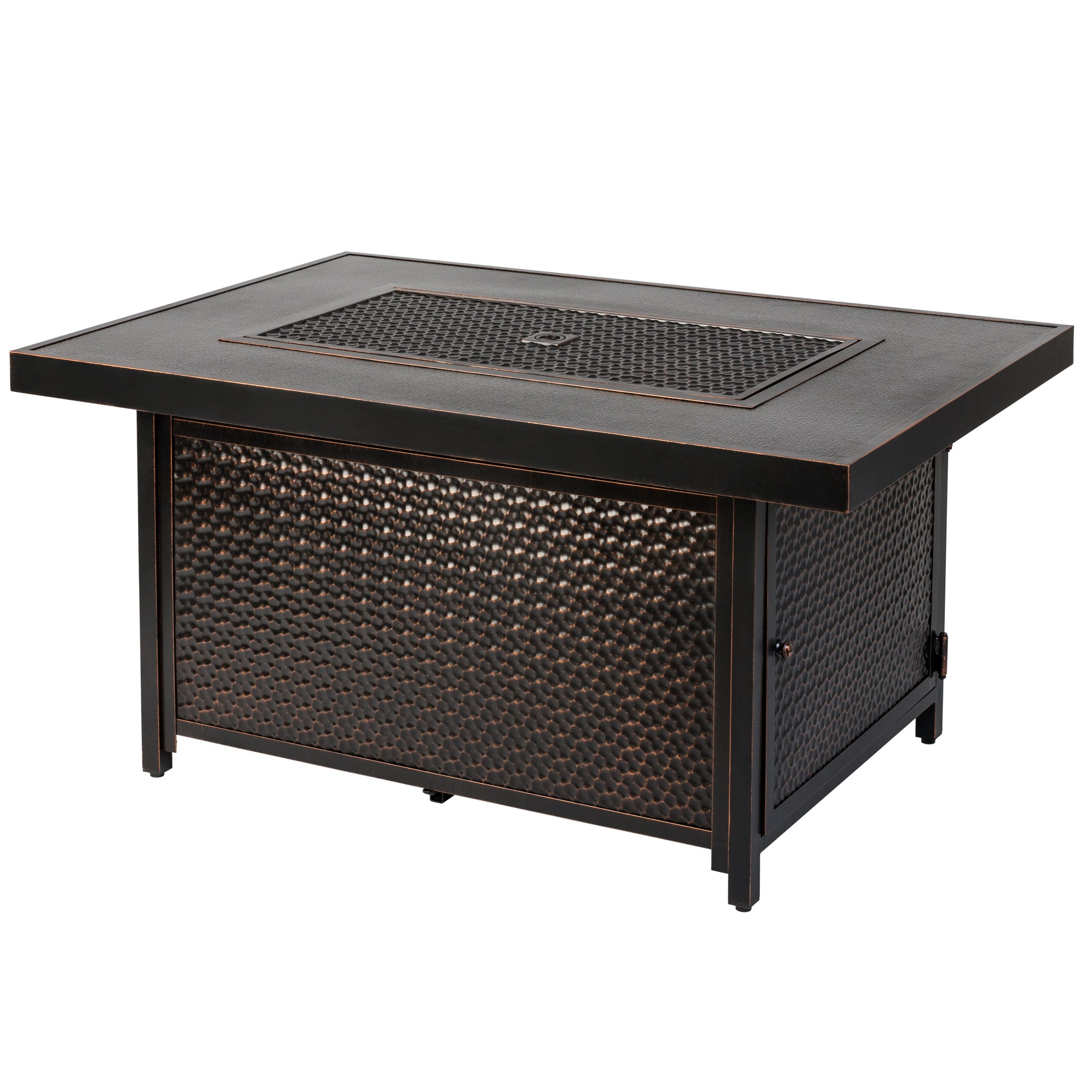 Weyland Rectangle Aluminum LPG Fire Pit | 62750