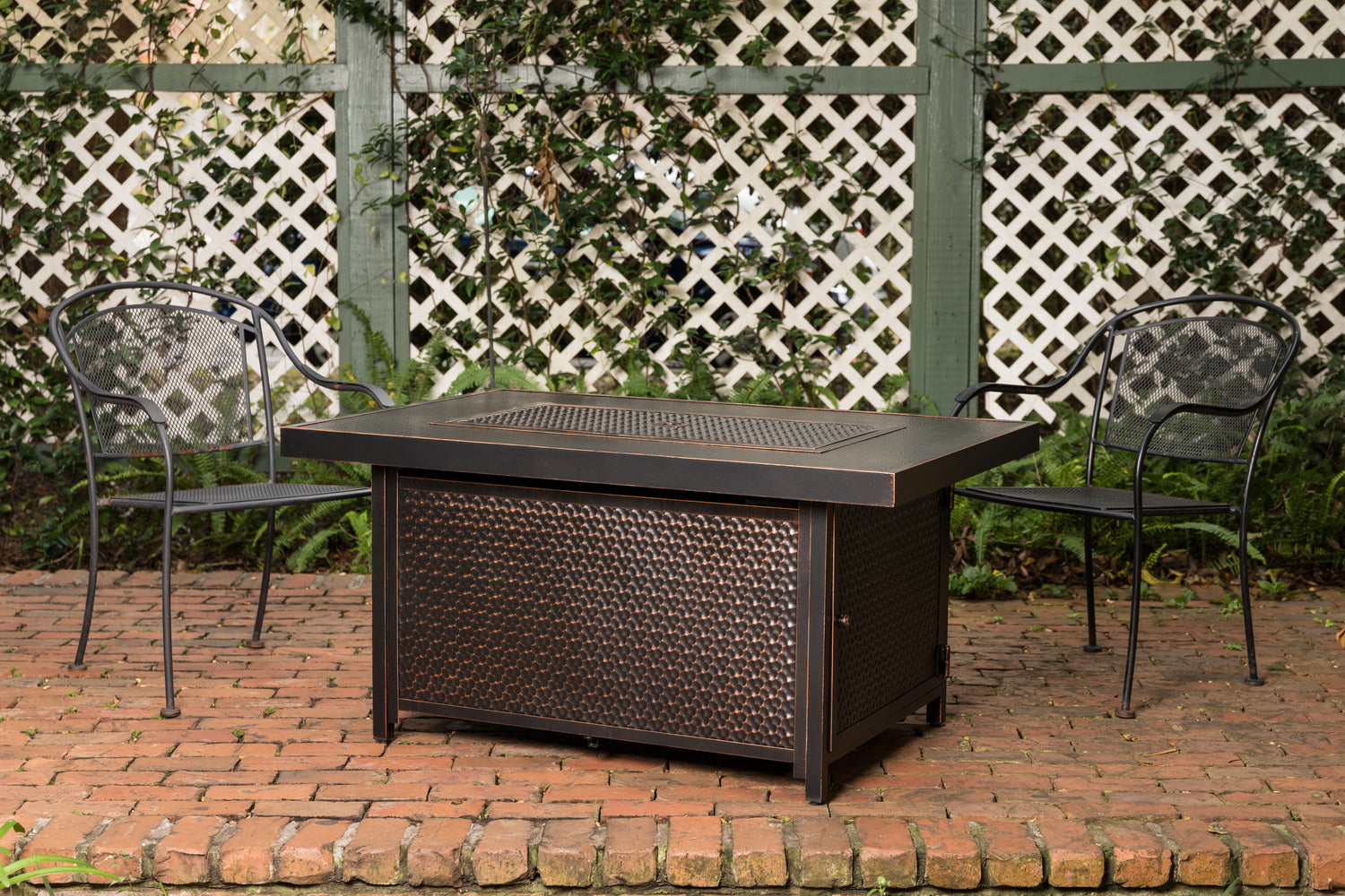 Weyland Rectangle Aluminum LPG Fire Pit | 62750