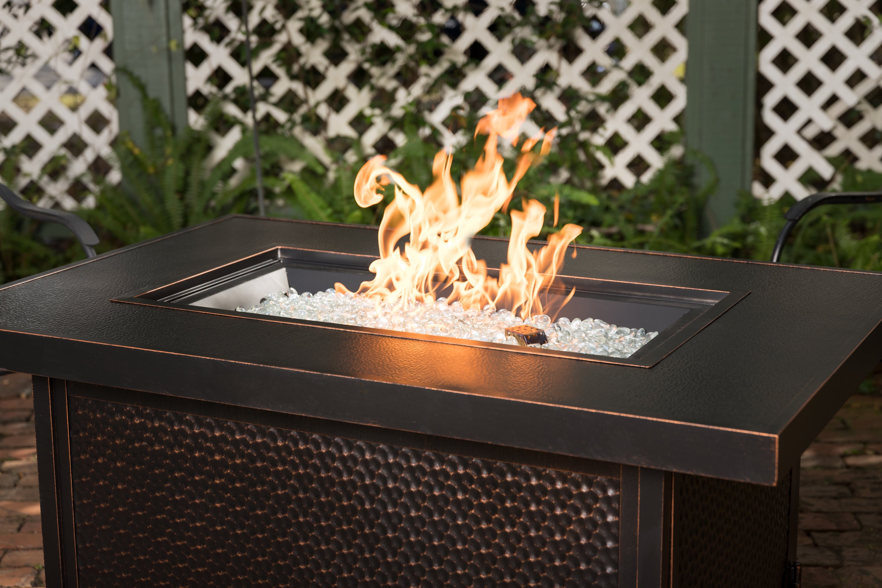 Weyland Rectangle Aluminum LPG Fire Pit | 62750