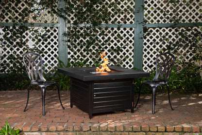 Finn Square Aluminum LPG Fire Pit (Costco.com Exclusive) | 62754