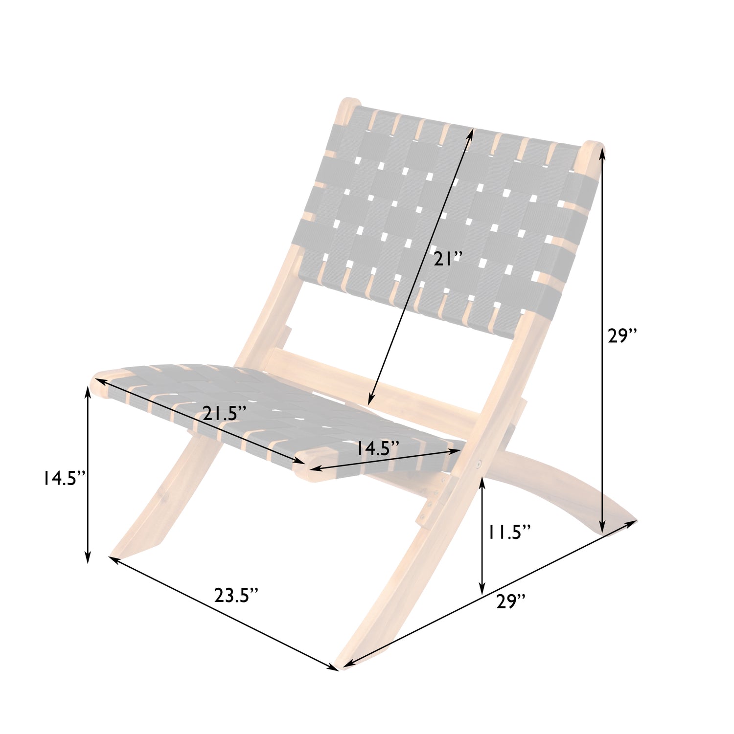 Sava Folding Outdoor Chair | 62774