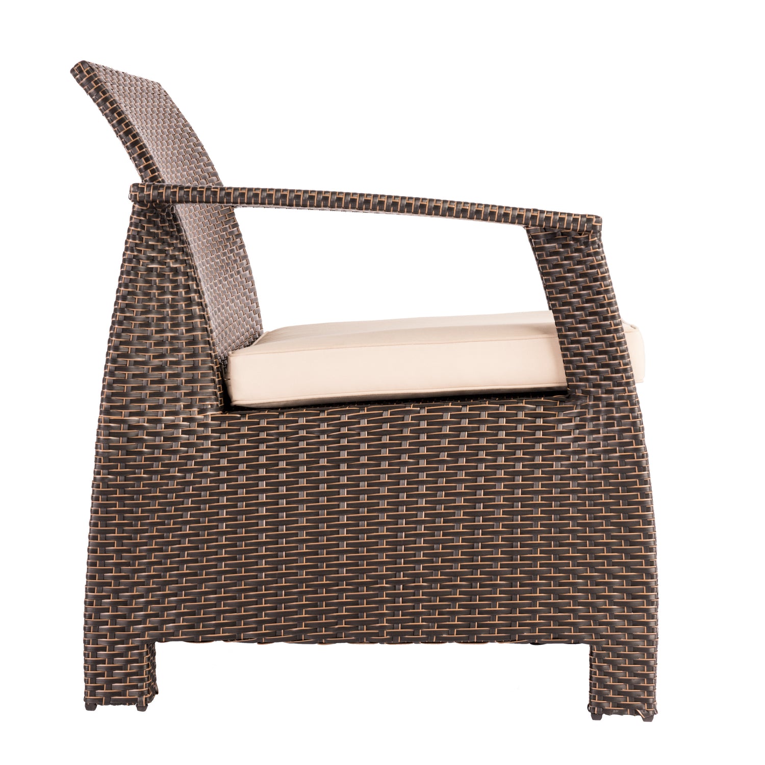 Bondi Deluxe Armchair in Mocha Wicker | 62775