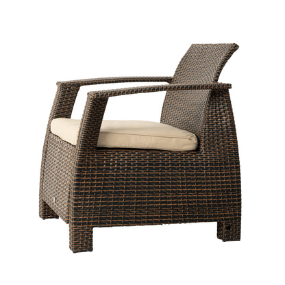 Bondi Deluxe Armchair in Mocha Wicker | 62775