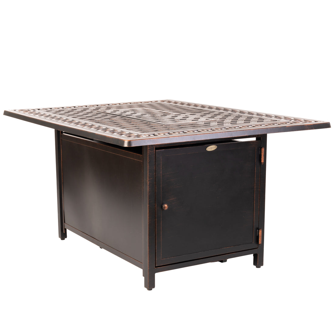 Meerin Rectangular Aluminum LPG Fire Pit | 62976