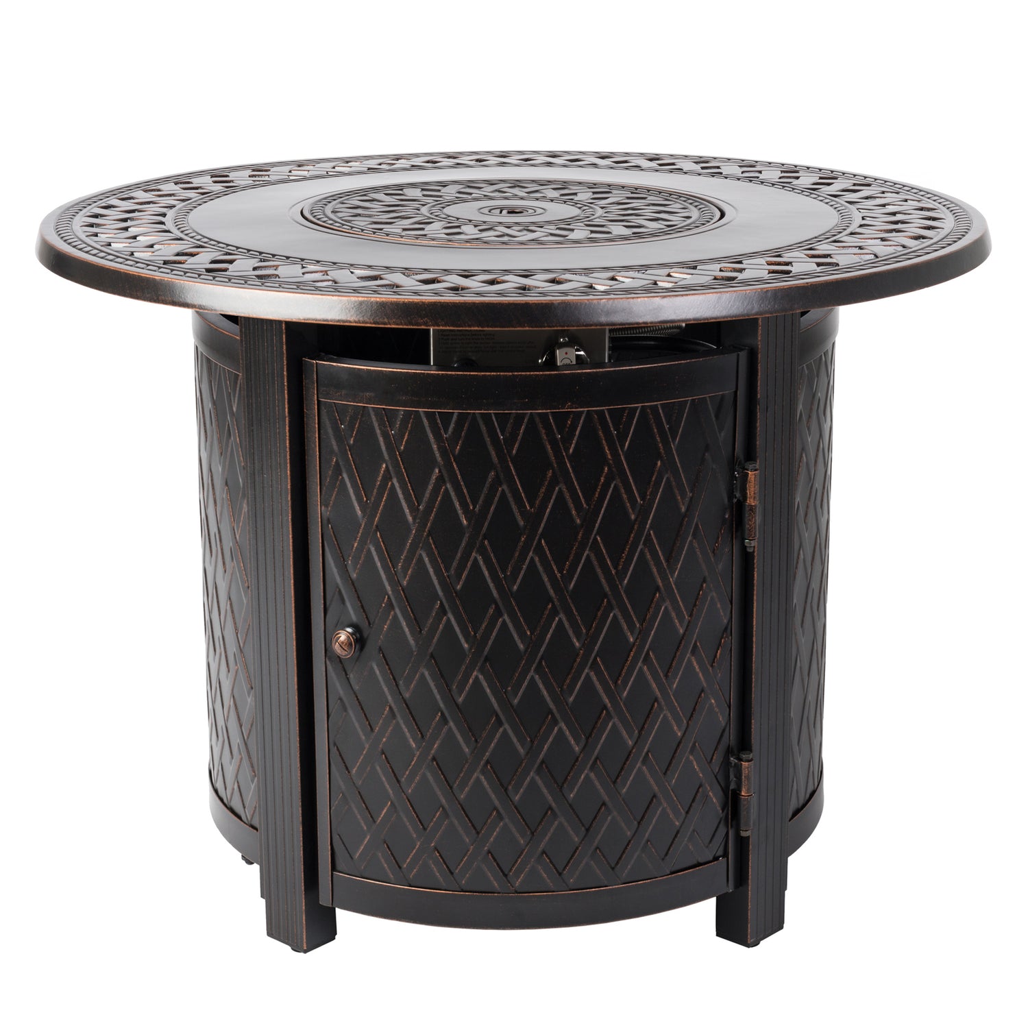 Wagner Aluminum Round LPG Fire Pit | 62988