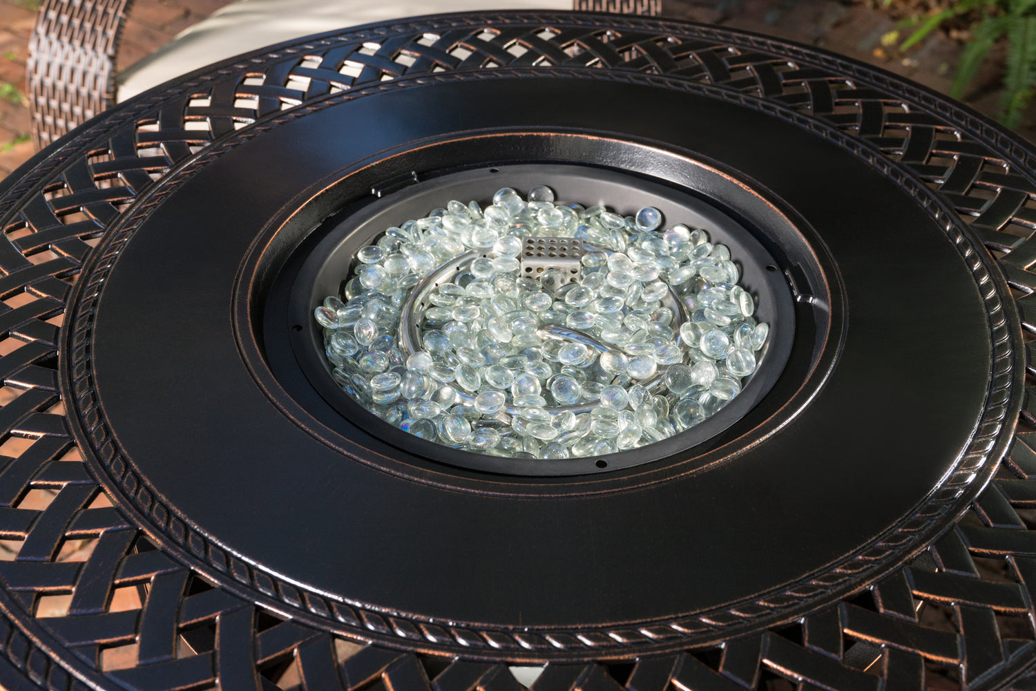 Wagner Aluminum Round LPG Fire Pit | 62988