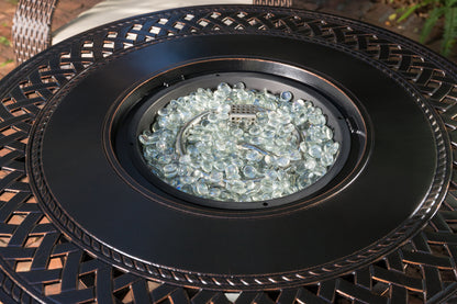 Wagner Aluminum Round LPG Fire Pit | 62988