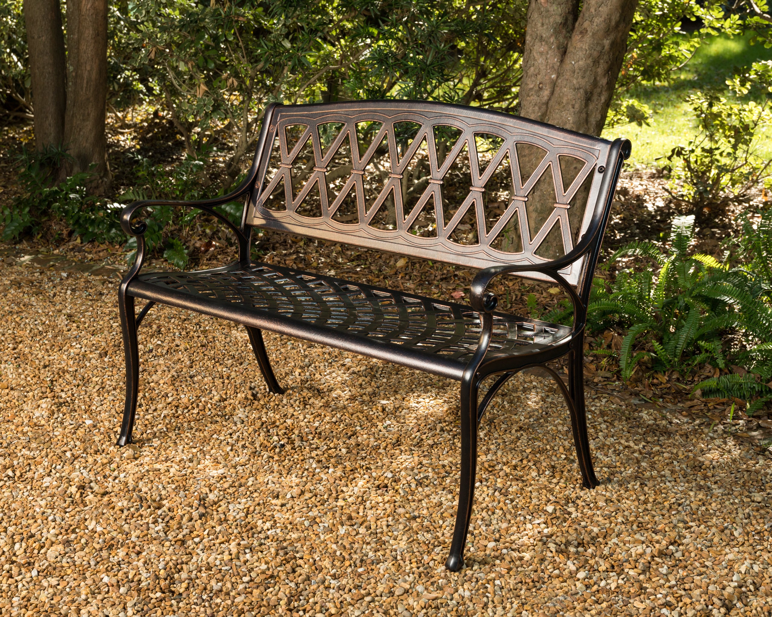 Hargrove Aluminum Patio Bench - Costco.com Exclusive | 63005