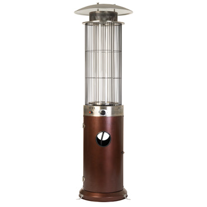 Hammered Bronze Spiral Flame Patio Heater - Costco.com Exclusive | 63057