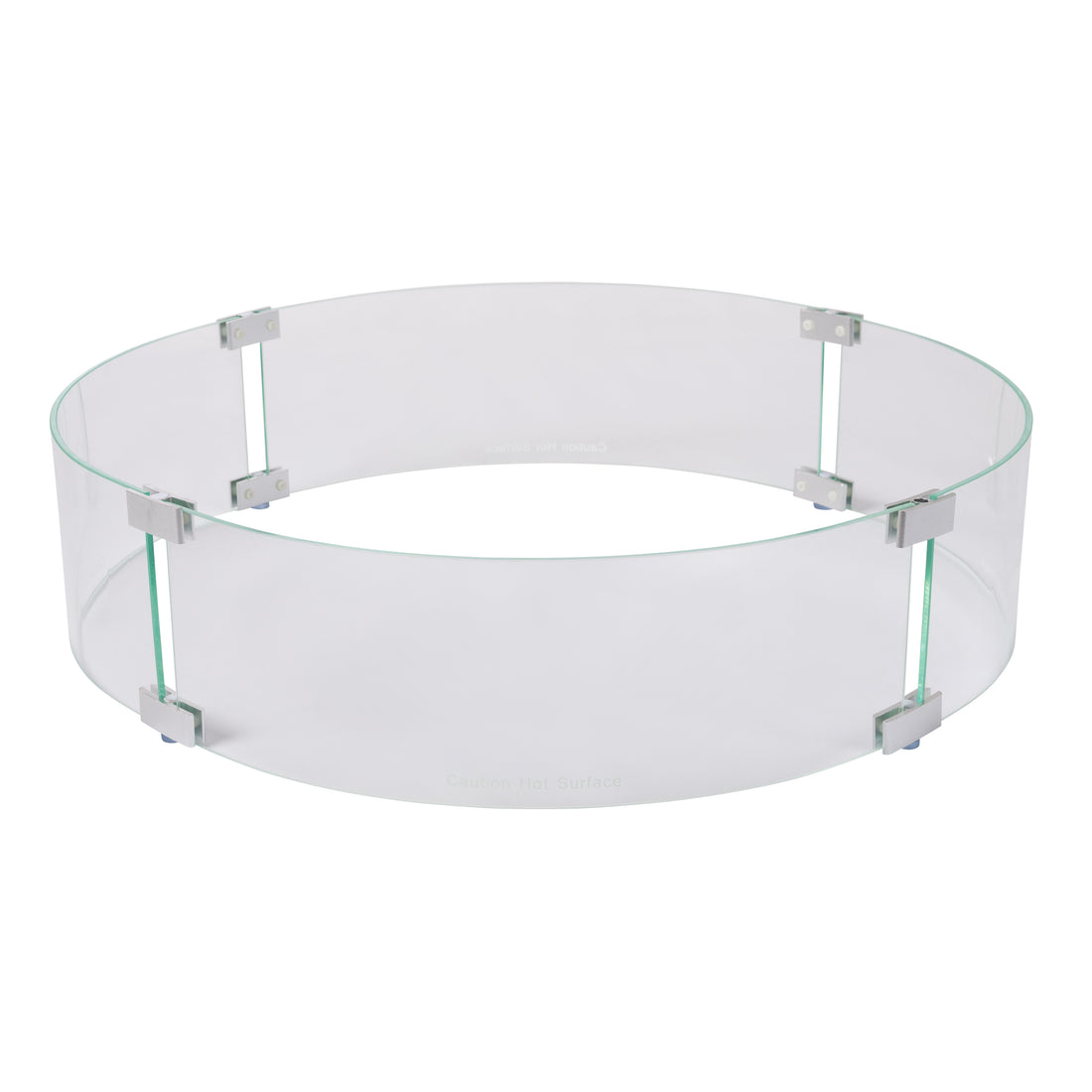 Tempered Glass Wind Guard for Round Fire Pits | 63246