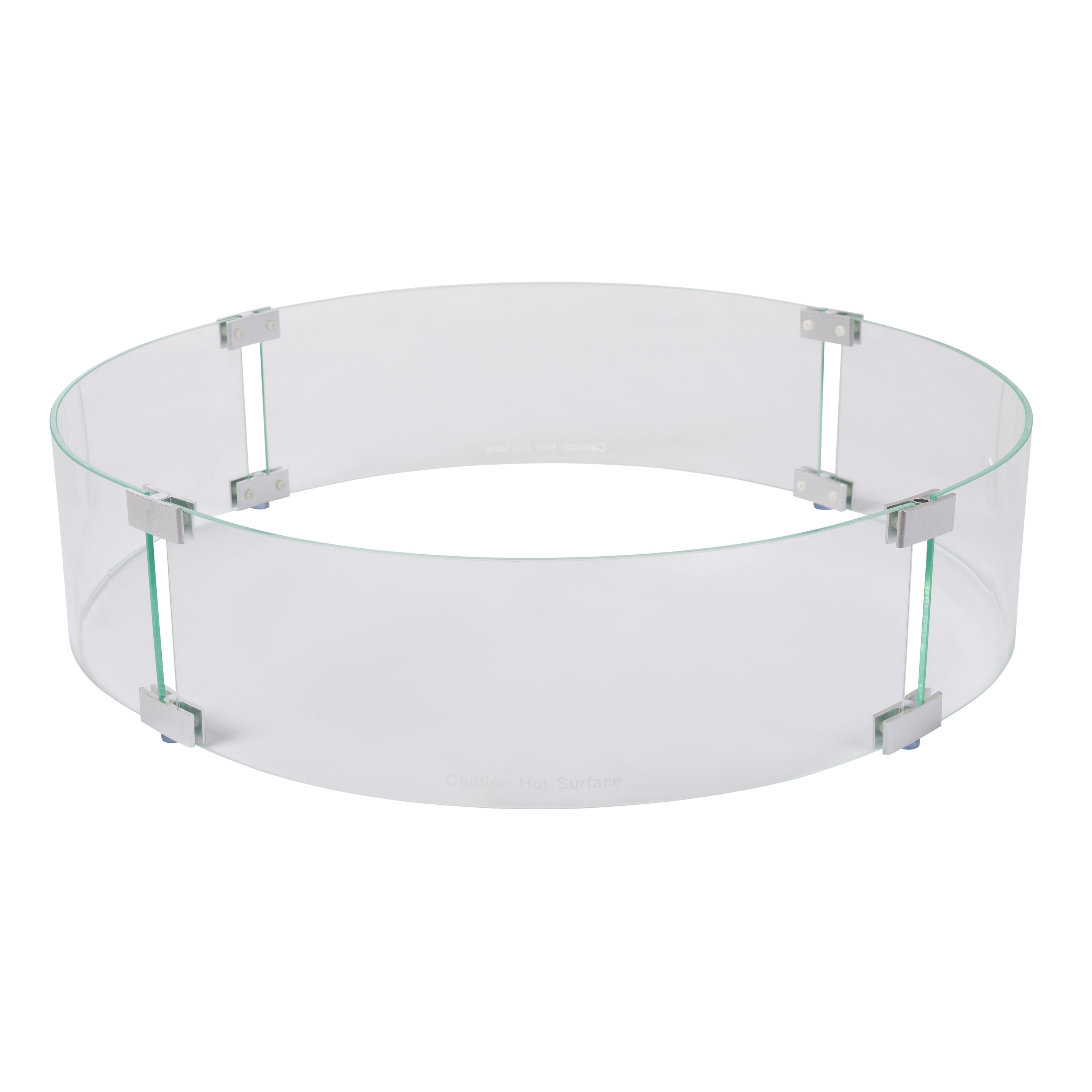 Tempered Glass Wind Guard for Round Fire Pits | 63246