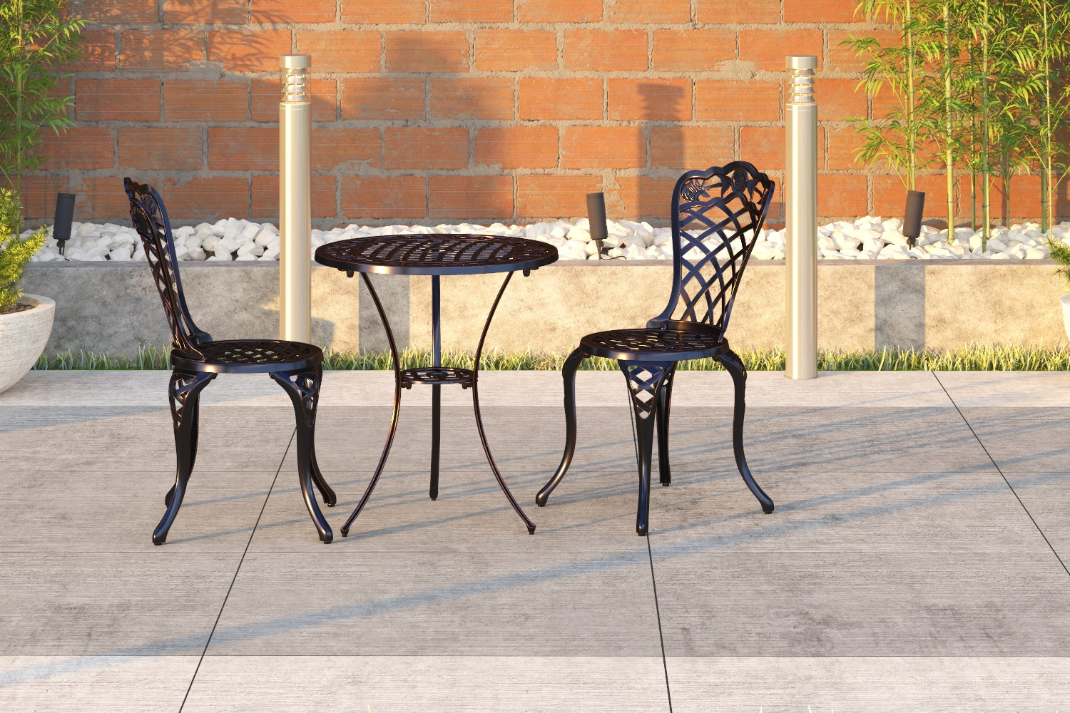 Scarlet Aluminum Bistro Set | 63288