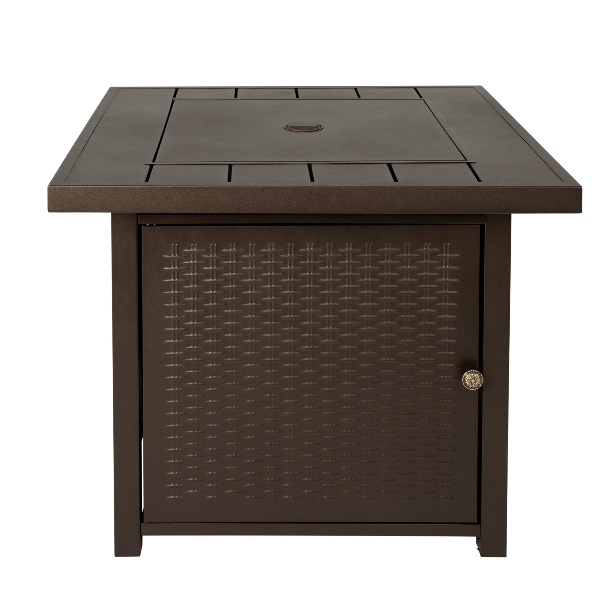 Harrington Square LPG Fire Pit in Mocha | 63461