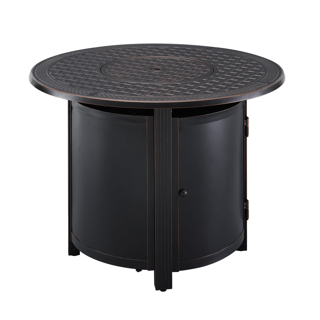 Woodberry Aluminum 34&quot; Round LPG Fire Pit | 63688