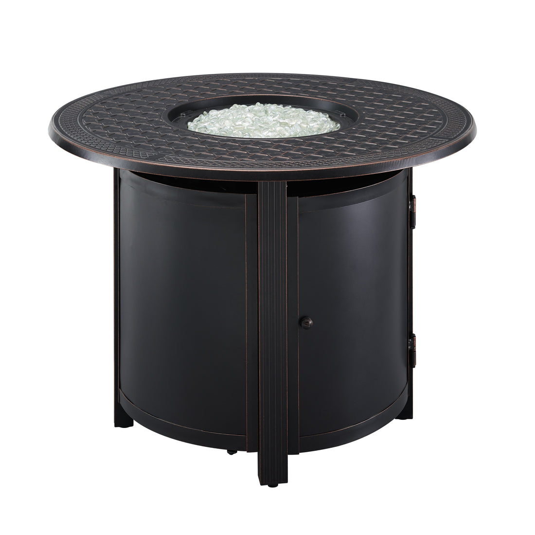 Woodberry Aluminum 34&quot; Round LPG Fire Pit | 63688