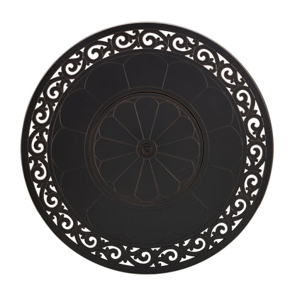 Jackson 34&quot; Round Aluminum LPG Fire Pit | 63689