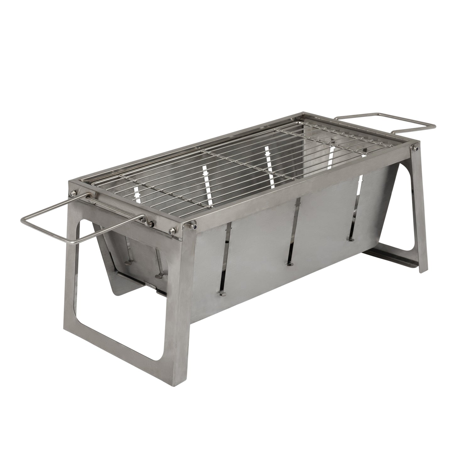 Stainless Steel Foldaway Charcoal Grill | 63724