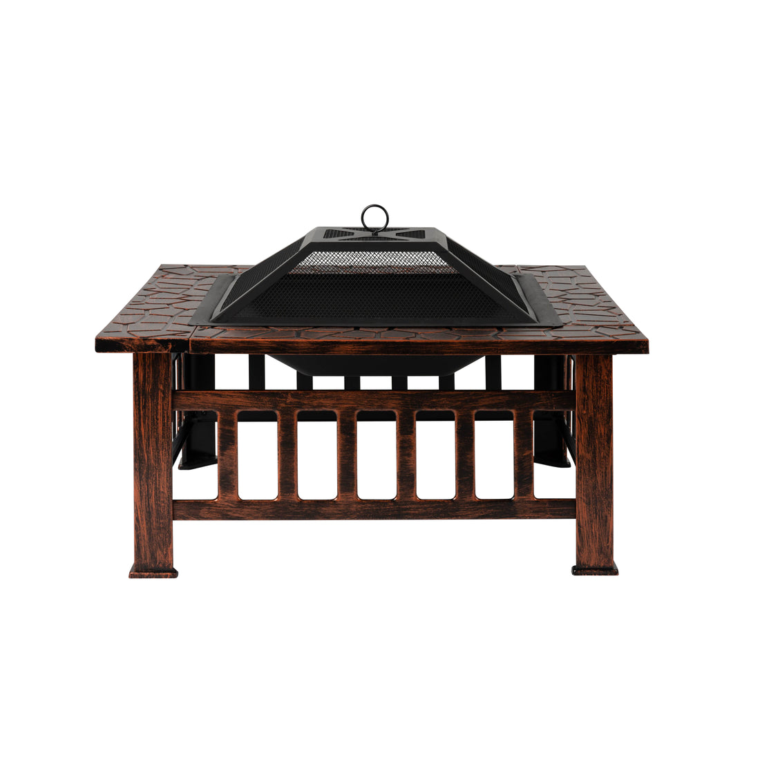 Foxdale Square Wood-Burning Fire Pit | 64099