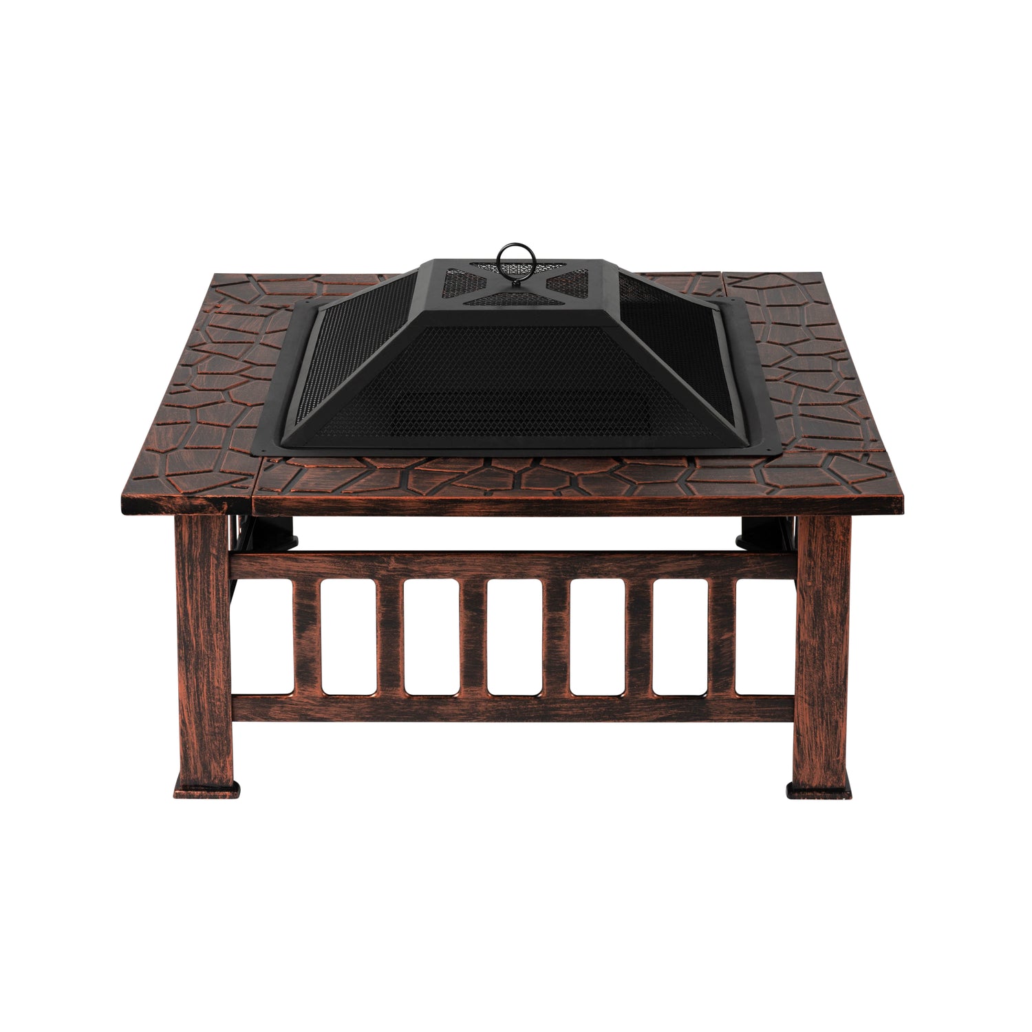 Foxdale Square Wood-Burning Fire Pit | 64099