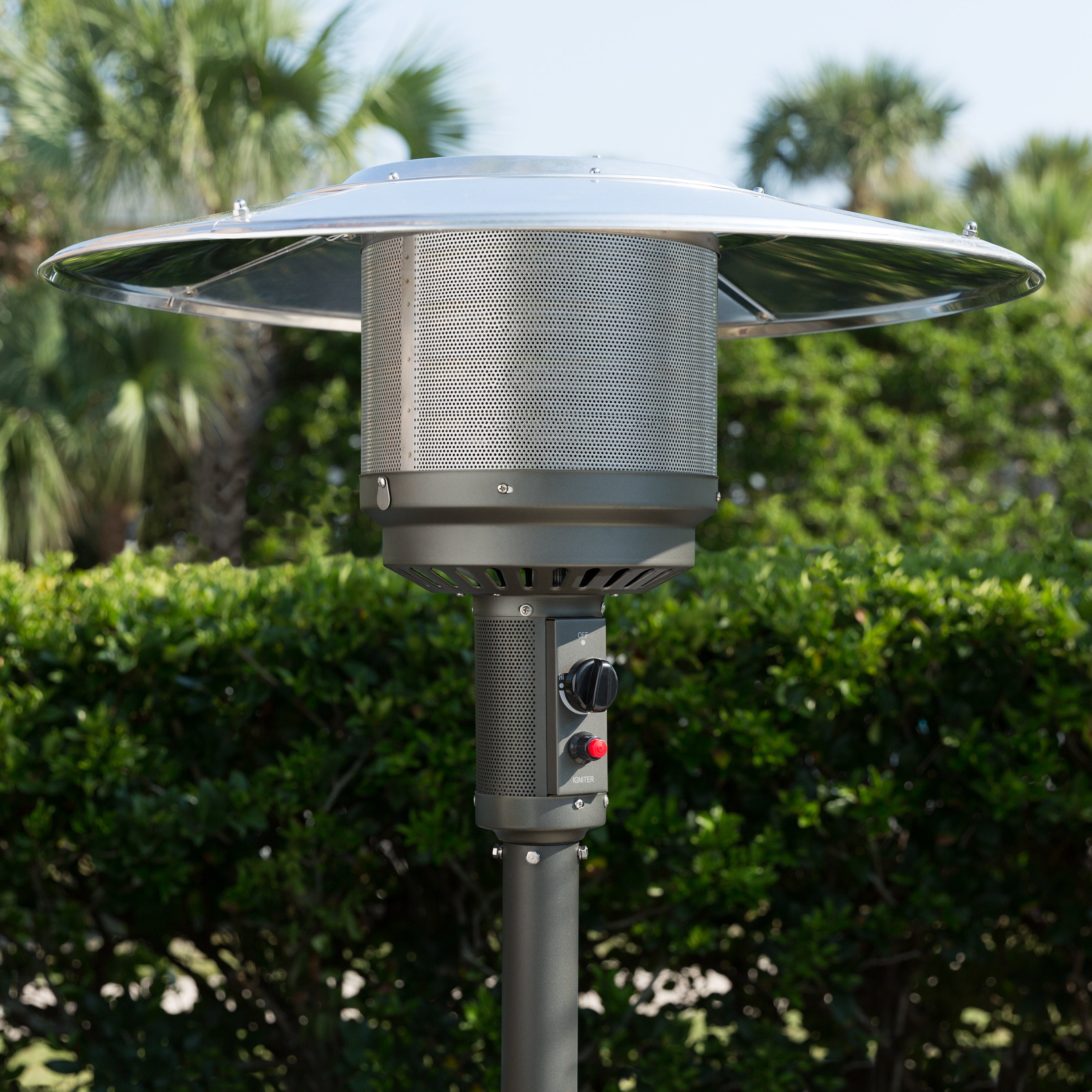 Gray Commercial Patio Heater - Costco.com Exclusive | 64391