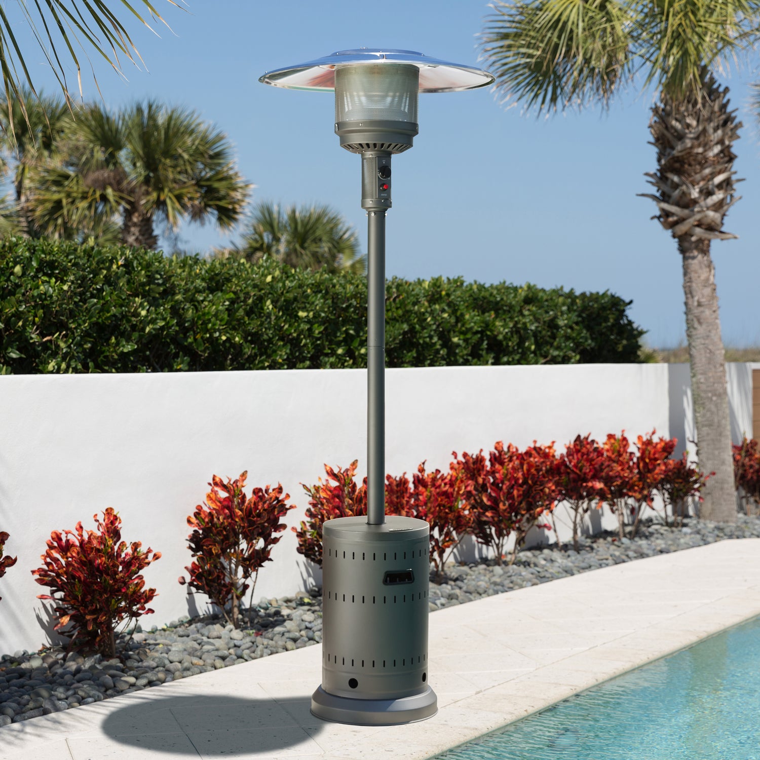 Gray Commercial Patio Heater - Costco.com Exclusive | 64391