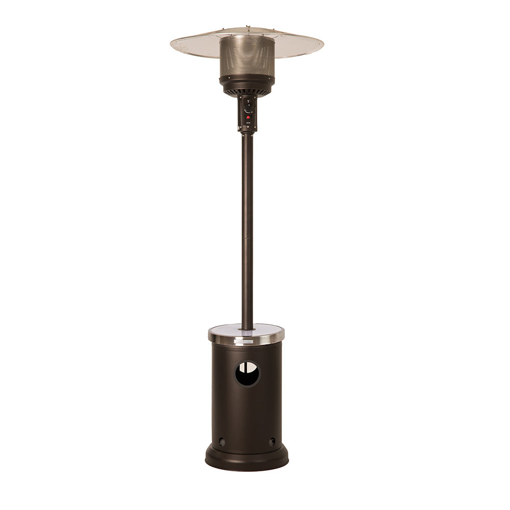 Mocha Finish Patio Heater with LED Table | 65263