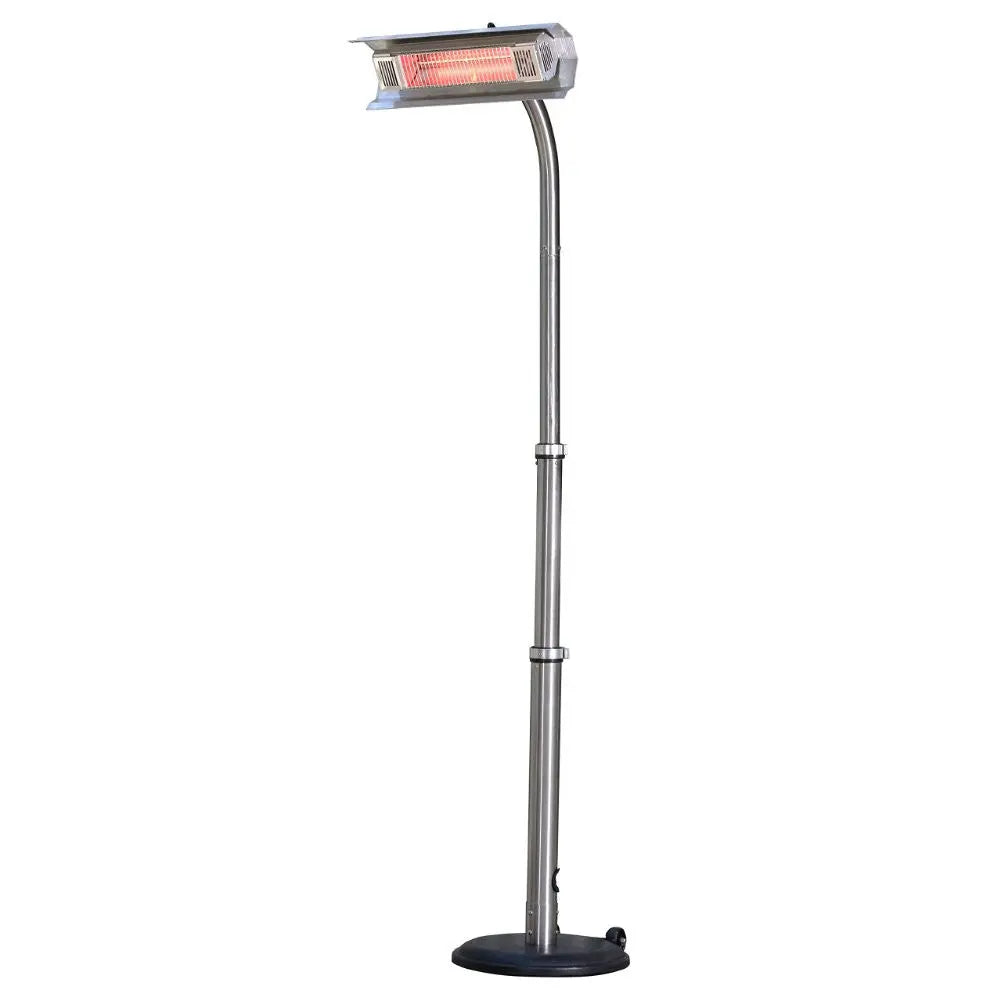 Stainless Steel Telescoping Offset Pole Mounted Infrared Patio Heater | 02117