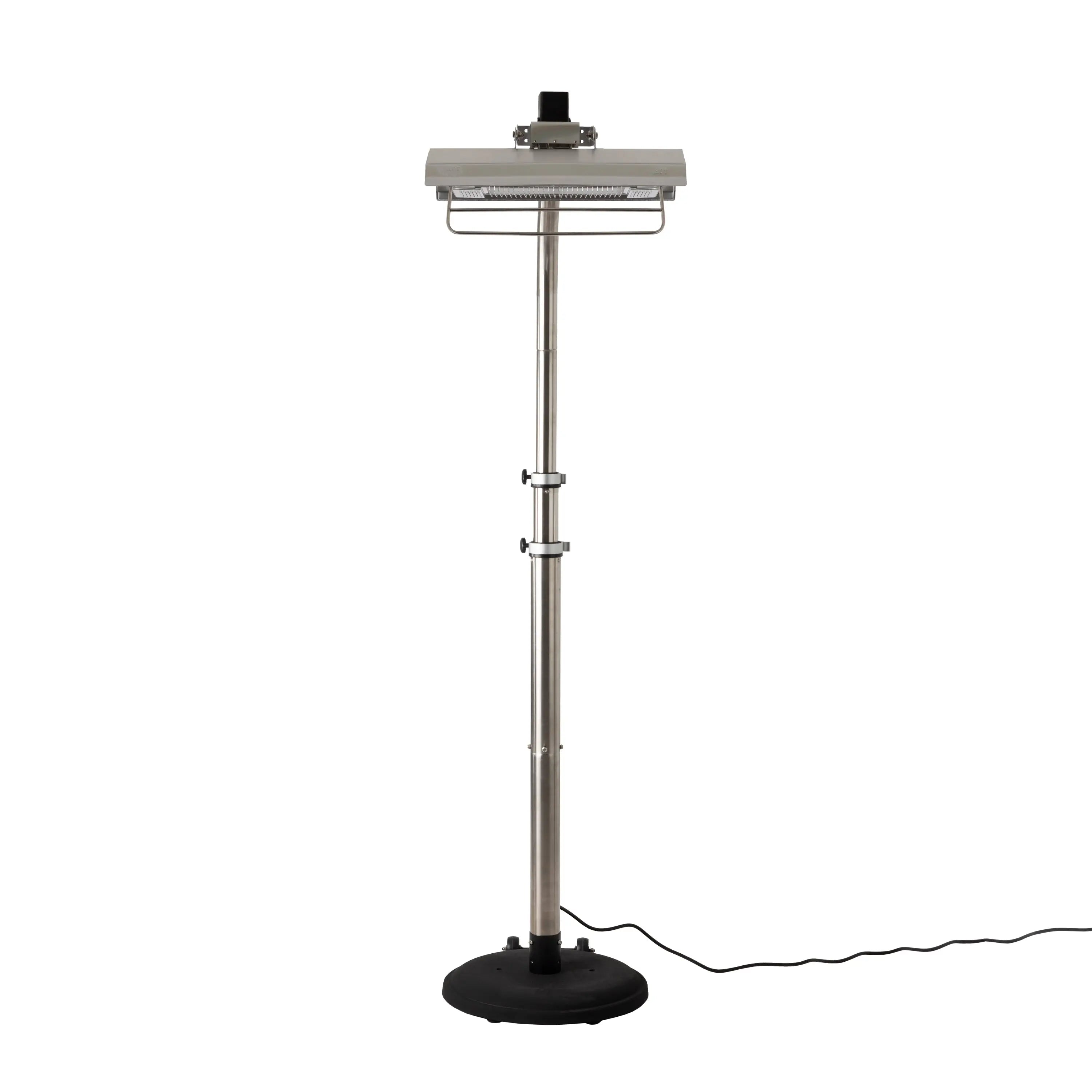 Stainless Steel Telescoping Offset Pole Mounted Infrared Patio Heater | 02117