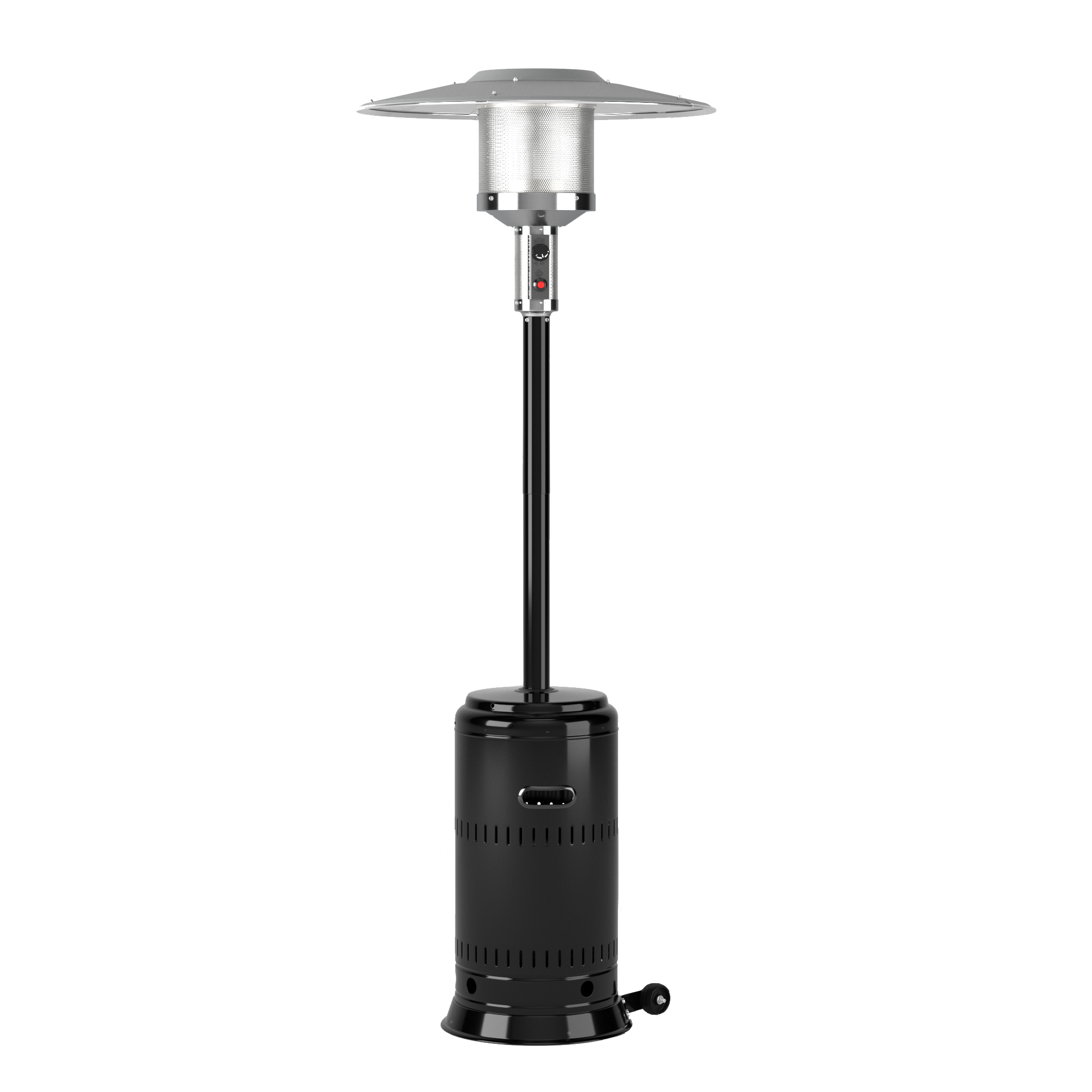 Performance Series LPG Patio Heater in Gloss Black Well Traveled Living